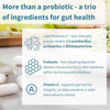 Live Cultures+ Probiotic Complex with Prebiotics for Gut Health, Lactobacillus Acidophilus & Bifidobacterium, 25 Billion CFU, Vegan, Bloating Relief, 30 Capsules, by Igennus