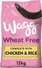 Wheat Free Complete Dry Adult Dog Food Chicken & Rice 12kg - For Sensitive Stomachs