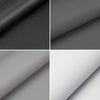Grey Sticky Back Plastic, Vinyl Wrap Film Roll for Furniture 40X300cm, Self Adhesive Wallpaper Covering Paper for Wall Shelf Kitchen Cupboard (Matt)