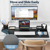 Desk Pad Mat Set, 6 in 1 Mouse Mat with Magnetic Desktop Storage Accessories DIY Feature for Phone and Tablet Stand/Cup Holder/Card Holder/Pen Holder/Cable Management for Home Office Accessories