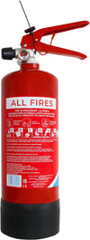 All in One Fire Extinguisher (2 Litre / 2 kg) - Multipurpose Extinguisher for ALL FIRES inc. Li-ion Battery Fires! - Safety & Emergency Equipment for Home, Kitchen, Fireplace, Grill, Caravan