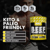 NXT Beef Protein Isolate 540g - High Protein Powder in Natural Amino Acids - Paleo, Keto Friendly - Dairy and Gluten Free | 540g (Pineapple)