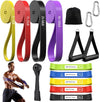 15 Pack Resistance Bands Set for Men Women - Exercise Bands with Different Resistance Levels Pull up Bands for Home Gym Strength Training Fitness Pilates Yoga Stretch Toning Workout bands