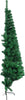 Half Christmas Tree,1.8M Green Artificial Half Christmas Tree with Stand Slim Half Xmas Tree Christmas Decoration Holiday Decoration