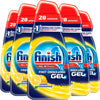 Dishwasher Fast Dissolving Gel All in 1 Max Lemon, 700 ml, Pack of 5(Total 140 washes)