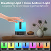 Bedside Lamp with Alarm Clock Bluetooth Speaker Night Light, Kids Touch Lamp with Sound Machine, Dimmable LED Colour Changing Light for Bedroom, Gifts for Teenage Girls Boys 10 11 12-18 Year Old