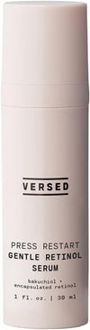 Versed Press Restart Gentle Retinol Serum - Dark Spot Corrector for Anti Aging, Skin Tone, Fine Lines, and Wrinkles - Retinol Bakuchiol Serum for Sensitive and Acne Prone Skin - 30ml