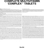 Complete Multivitamin Complex Tablets, Pack of 90, 90 Servings, Packaging May Vary