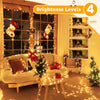 Christmas Tree Lights Outdoor Indoor, 40m 400LED Fairy Lights Mains Powered, Warm White Xmas String Light Waterproof with Timer/8 Modes/Remote/Dimmable for Outside/Garden/Window Decorations