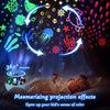 Night Light for Kids, Roating Kids Night Light Projector with 16 Lighting Modes,4 Films Night Light Projector for Bedroom, Baby Sensory Lights Gifts for Baby Girls Boys - Blue