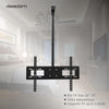 Ceiling TV Mount Bracket - Tilt & Swivel Ceiling Mount for 32-70 inch LED LCD HDTV - Supports up to 110 lbs - VESA 600x400mm