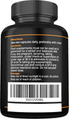 Organic Turmeric Capsules High Strength and Black Pepper with Active Curcumin with Ginger 1380mg - Advanced Tumeric - Each 120 Veg Capsule is Organic