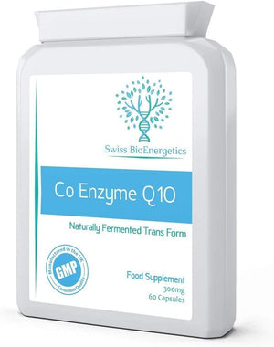 Co Enzyme Q10 CoQ10 300mg 60 Capsules - Superior Naturally Fermented Trans Form