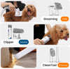Dog Grooming Kit with Vacuum,Dog Clippers Grooming Vacuum,12000Pa Powerful Suction 99% Pet Hair,Dog Grooming Vauum Kit with 7 Proven Tools for Shedding Grooming