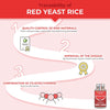 Red Yeast Rice - Cholesterol Lowering Supplement - Highest Concentration of Monacolin K - 3 Month Treatment - No Statin Side Effects - Antioxidant Agent - French Expertise - Nutrimea