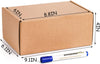 25 Pack 23 x 15 x 10cm Shipping Boxes, Small Corrugated Cardboard Box, Brown Cardboard Mailing Boxes, Thick Corrugated Mailer Boxes for Shipping Packing Small Business, Recyclable