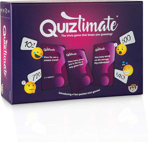 - The trivia game that keeps you guessing! - The hilarious 4-round quiz game that anyone can win, perfect for friends and family!