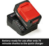 Power X-Change 18V, 4.0Ah Lithium-Ion Battery Starter Kit - Battery and Charger Set - Universally Compatible With All  PXC Power Tools And Garden Machines