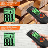 Moisture Meter, Moisture Meter with LCD Display Suitable for Quick Determination of Moisture Content of Raw Wood, Paper, Plywood, Plaster Walls, Flooring, etc.