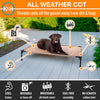 Pet Products Original Pet Cot Elevated Pet Bed All Season Tan Mesh Large 30 X 42 X 7 Inches