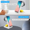 Wireless Charger,3 in 1 Qi-Certified Fast Wireless Charging Station Charger Stand for Galaxy Buds & Galaxy Watch 3/Active 2/1/46mm/42mm, Gear S3/S2/Sport,Samsung S20/S10/S9/Note 10/9 (with Adapter)