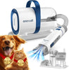 Dog Grooming Kit with Vacuum,Dog Clippers Grooming Vacuum,12000Pa Powerful Suction 99% Pet Hair,Dog Grooming Vauum Kit with 7 Proven Tools for Shedding Grooming