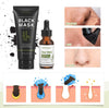 Blackhead Peel Off Face Mask,  3-in-1 Blackhead Remover Charcoal Mask with Brush & Tea Tree Serum, Purifying Deep Cleansing Black Mask for Blackheads, Dirt, Acne, Pores Shrinking (100g+30ml)