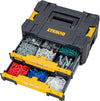 DWST1-70706 T-Stak IV Tool Storage Box with 2-Shallow Drawers, Yellow/Black, 7.01 cm*16.77 cm*12.28 cm