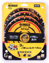 DT10399-QZ Circular saw blades 3-piece pack 190 x 30