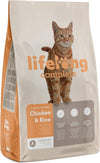 Amazon Brand -  - Complete Dry Cat Food Rich in Chicken & Rice for Adult Cats, 1 Pack of 10 kg