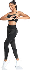 Women's Seamless High Waisted Yoga Leggings Stretch Gym Workout Running Leggings