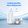 Water Filter Tap WD-FC-01, NSF/ANSI Standard Certified Tap Water Filter System with Ultra Adsorptive Material, Reduces Chlorine and Odor - Fits Standard Faucets (1 Filter Included)