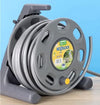 - Compact Hose Reel 25m (ø 12.5 mm) : Integrated Handle, Supplied with 25m of Multi-purpose Hose, Fittings and Nozzle, Max. Capacity 30m [2412P0275]