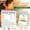 Vitamin B Complex High Strength - 180 Vegan Tablets - 6 Month Supply - Contains All 8 B Vitamins in 1 Tablet - Vitamins B1, B2, B3, B5, B6, B12, Biotin & Folic Acid -