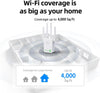 2024 Newest WiFi Extender, WiFi Booster, WiFi Repeater, 4 *Antennas Covers Up to 3800 Sq.ft and 45 Devices, Internet Booster - with Ethernet Port, Quick Setup, Home Wireless Signal Booster (White)