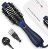 One-Step Hair Dryer Brush,  Blow Dry Hair Brush, 4 in 1 Hot Brushes for Hair Styling, Drying, Volumizing, Straighten, Negative Ion Care Hot Air Brush, 1000Watt, Blue