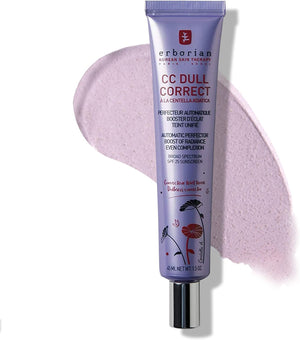 CC Dull Correct with Centella Asiatica - Korean Skincare and Makeup Cream - Primer & Blur for Radiance Boosting and Soothing Effects, Even Complexion, SPF 25 - All Skin Type