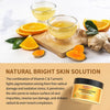 Vitamin C Clay Facial Mask with Kaolin Clay and Turmeric for Dark Spots, Turmeric Skin Care Mask for Controlling Acne, Oil and Refining Pores