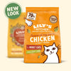 Made with Natural Ingredients Adult Dry Cat Food Bag Chicken with Veggies Grain-Free Recipe 2kg