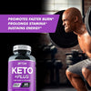 Keto Plus Complex - 10% More Fat Burn with thermogenic Z-Boost Green Tea & mctOil - More bioavailability zinc for Metabolism - Energy Boosting with Magnesium & B-Vitamins - Vegan