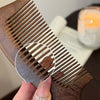 Walnut Hair Comb | 2-PC Multifunctional Wooden Hair Comb With Exquisite Box | Portable Pocket Massage Comb | Fine-toothed Sandal Wooden Comb | Hand-carved Practical Dandruff Comb For Women Men