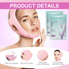 Chin Lift Mask with 2 Gel Mask, Reusable V Line Face Lifting Chin Strap for Women Men