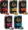 L’OR Origins Espresso Aluminum Coffee Pods Variety Bundle X10 (Pack of 10, Total 100 Capsules)