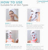 LED Light Therapy Face & Neck Mask - Facial Skin Care Device - 7 Colors Red & Blue - Rejuvenation, Anti-aging Product for Wrinkles