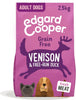 Adult Dry Dog Food - (Venison & Duck, 2.5kg), Grain & Gluten Free, Hypoallergenic, Natural Ingredients & fresh meat, full of essential amino acids for healthy insides