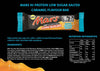 Salted Caramel Low Sugar Chocolate Hi Protein Bars (12 x 57g), Only 2g of Sugar per bar, High Protein Energy Snack, 18g Protein