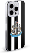 Officially Licensed Newcastle United Football Club Home 2024/25 Crest Kit Hard Back Case Compatible With Apple iPhone 12 / iPhone 12 Pro