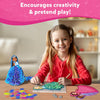 Art & Craft Activity - Poke-in Art Magical Princesses, Mess-Free Art for Kids, DIY Craft Kits, Creative Activity, Fine Motor Skills, Gifts for Girls & Boys Ages 4, 5, 6, 7, 8, 9