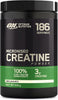 Micronised Creatine Powder, 100% Pure Creatine Monohydrate Powder for Performance and Muscle Power, Unflavoured Shake, 186 Servings, 634 g