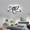 LED Ceiling Light, 60W 6500LM Mordern LED Ceiling Lights Cool White 6500K, Creative Petals Design, Acrylic Chandelier for Living Room Bedroom Dining Room (Dia 60cm)